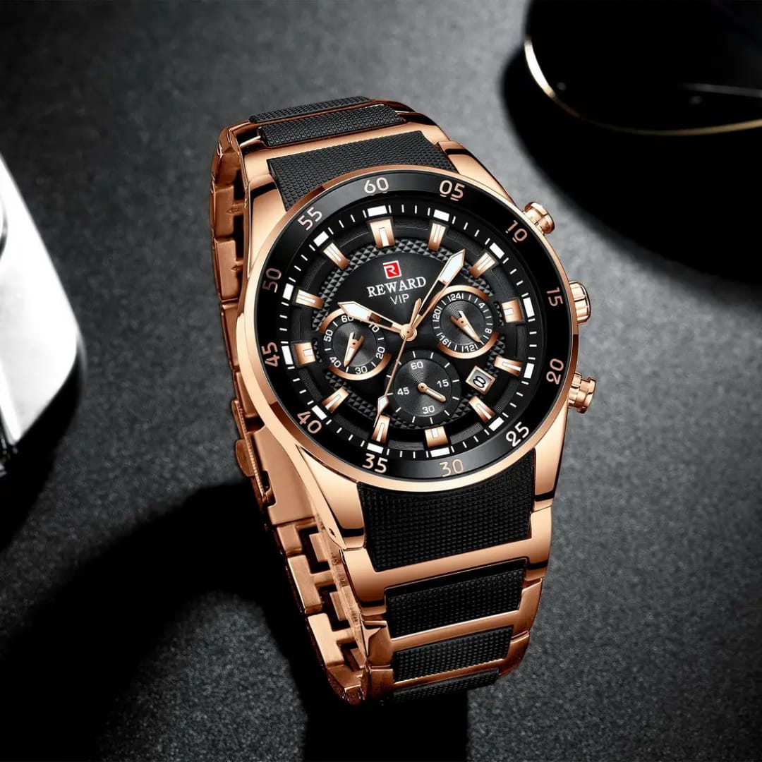 REWARD VIP 81011 Business for Men's Watch Waterproof 30MT