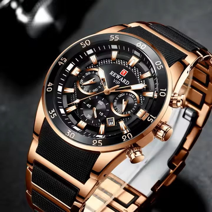 REWARD VIP 81011 Business for Men's Watch Waterproof 30MT