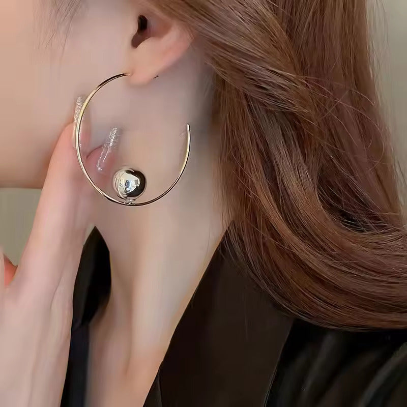 Exaggerated Large Hoop Earrings Large Circle Hoop Earrings Women Jewelry