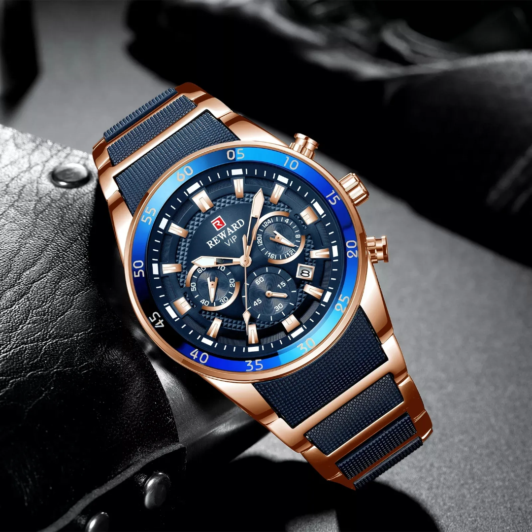 REWARD VIP 81011 Business for Men's Watch Waterproof 30MT