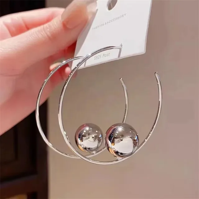 Exaggerated Large Hoop Earrings Large Circle Hoop Earrings Women Jewelry