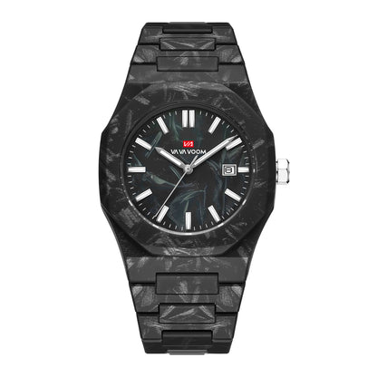 VA VA VOOM Premium Luxury Men's Wristwatch High Quality Vintage Quartz Waterproof Sport Feature 40mm Dial 20mm Alloy