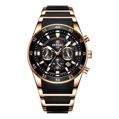 REWARD VIP 81011 Business for Men's Watch Waterproof 30MT