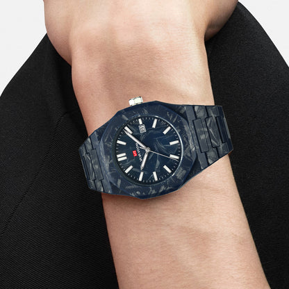 VA VA VOOM Premium Luxury Men's Wristwatch High Quality Vintage Quartz Waterproof Sport Feature 40mm Dial 20mm Alloy