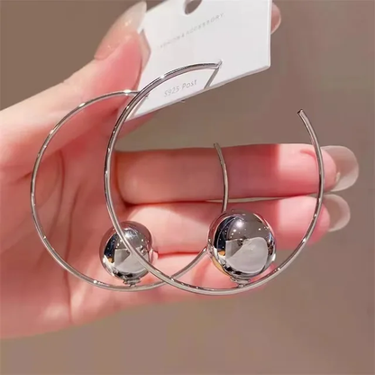 Exaggerated Large Hoop Earrings Large Circle Hoop Earrings Women Jewelry